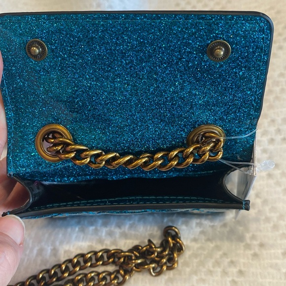 Kurt Geiger Micro Brixton Crossbody Bag TEAL Glitter
Kurt Geiger London NWT🦄 - Picture 3 of 12